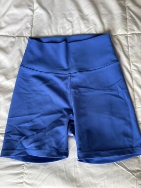WILO The Label High-Waist Blue Women's Active Shorts